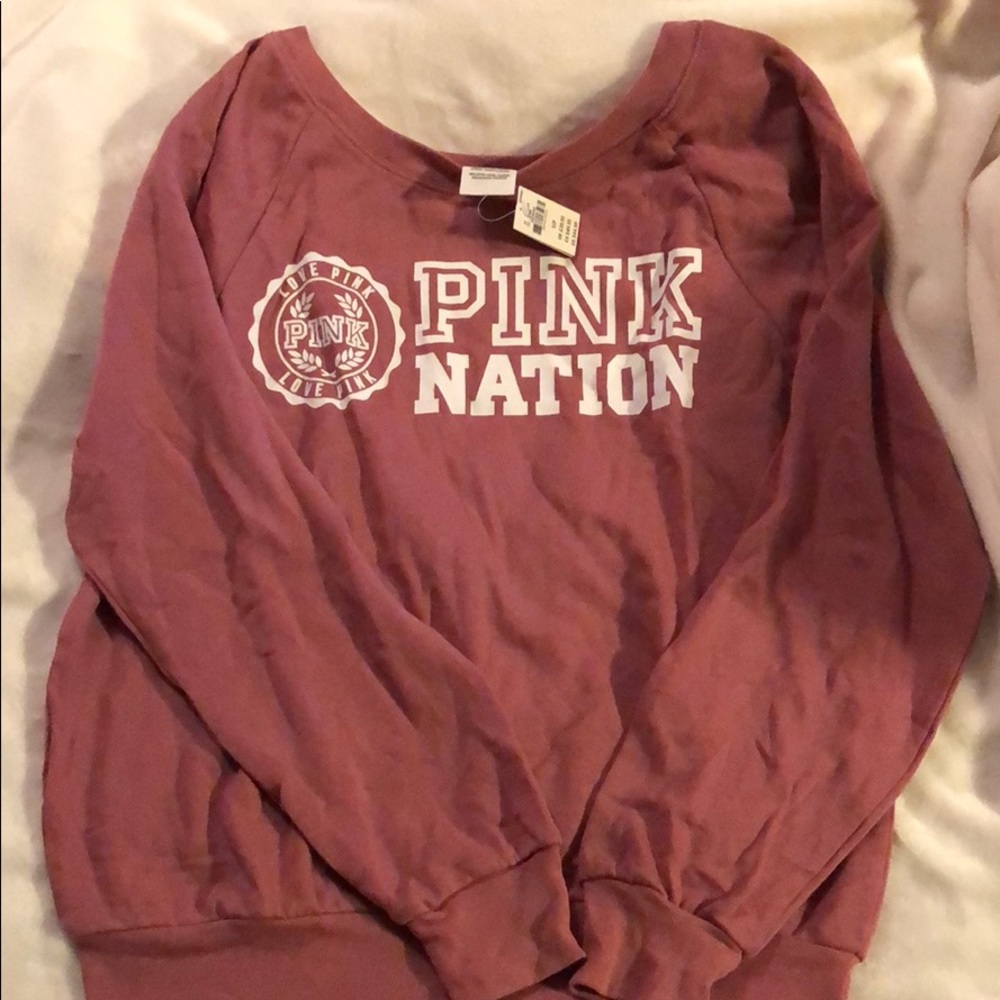 Pink Nation sweater